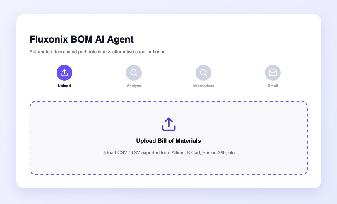 BOM Intelligence Agent Demo